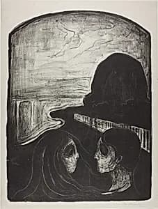 Attraction I by Edvard Munch