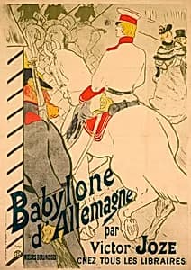 Babylone d'Allemagne by Henri de Toulouse-Lautrec