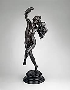 Bacchante with Infant Faun by Frederick William MacMonnies