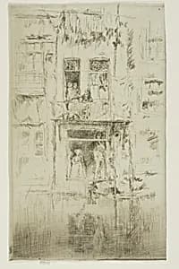 Balcony, Amsterdam by James McNeill Whistler