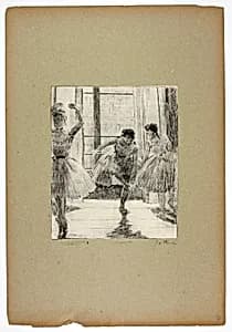 Before the Ballet Class by Georges-William Thornley