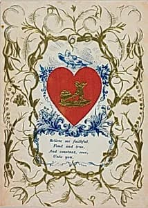 Believe Me Faithful (valentine) by Unknown