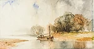Beverly N.J. by Thomas Moran