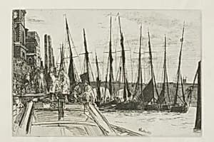 Billingsgate by James McNeill Whistler