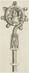 Bishop's Crosier by Martin Schongauer