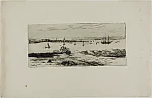 Boats in a Harbor