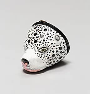 Bonbonnière: Dalmatian's Head by Unknown