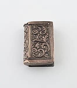 Book-Shaped Match Safe by Unknown