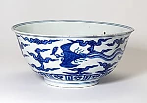 Bowl with Phoenixes by Unknown