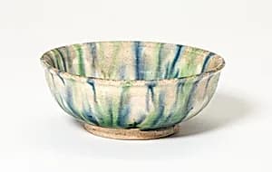 Bowl with Streak Pattern by Unknown