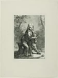 Boy with a Dog by Pierre Paul Prud'hon