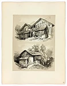 Brunnen, from Picturesque Selections by James Duffield Harding