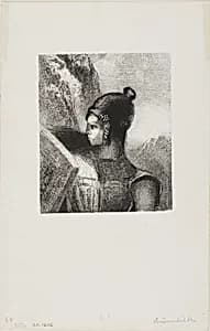 Brunnhilde by Odilon Redon