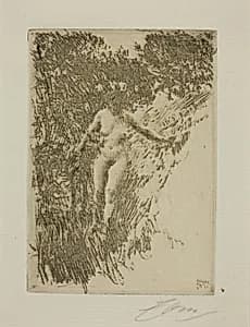 Brushwood by Anders Zorn
