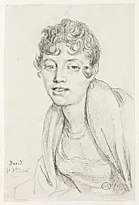 Bust of Angelique Mongez by Jacques Louis David