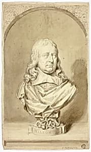 Bust of Milton by John Michael Rysbrack