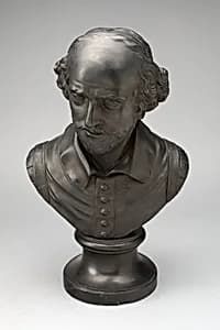 Bust of Shakespeare by Wedgwood Manufactory