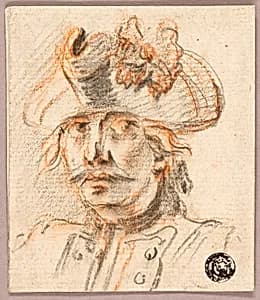 Bust of Soldier by Charles Parrocel
