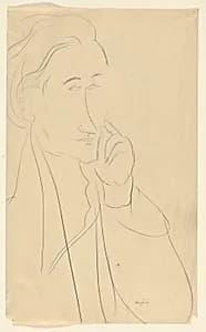 Bust of Zborowski by Amedeo Modigliani