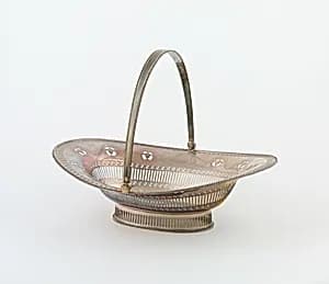 Cake Basket by Hester Bateman