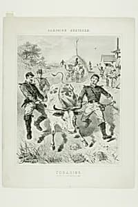 Campaign Sketches: Foraging by Winslow Homer