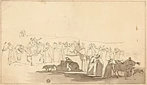 Canterbury Pilgrims by Thomas Stothard