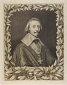 Cardinal Richelieu by Robert Nanteuil