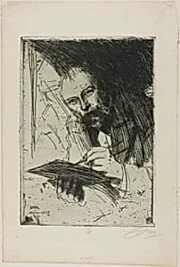 Carl Larsson by Anders Zorn