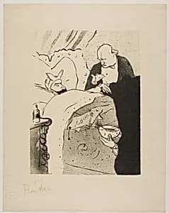 Carnot is Sick! by Henri de Toulouse-Lautrec