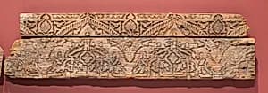 Carved Wooden Panel by Unknown