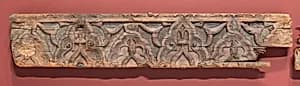 Carved Wooden Panel by Unknown