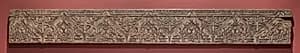 Carved Wooden Panel by Unknown