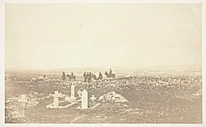 Cemetery, Cathcart's Hill by Roger Fenton