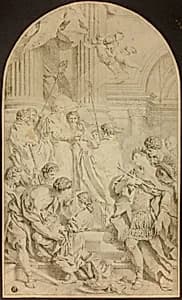 Ceremony in Church by Marie-Felice Subleyras-Tibaldi