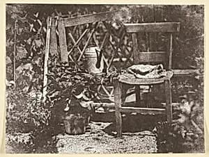 Chaise dans un Jardin by Hippolyte Bayard