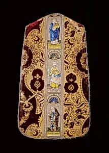 Chasuble with Orphrey Band by Unknown