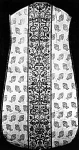 Chasuble with Orphrey Bands by Unknown