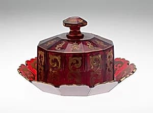 Cheese Dish and Cover by Unknown