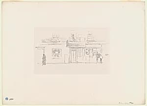 Chelsea Shops by James McNeill Whistler