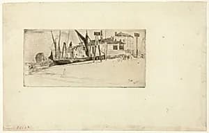 Chelsea Wharf by James McNeill Whistler