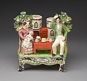 Chimney Ornament: Tee Total by Staffordshire Potteries