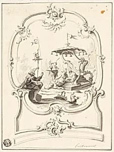 Chinoiserie by Jean Baptiste Pillement