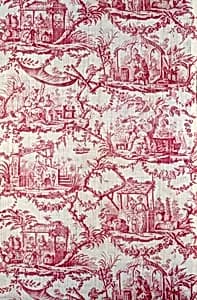 Chinoiseries (Furnishing Fabric) by Jean Baptiste Pillement