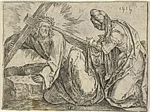 Christ Carrying the Cross by Lucas van Leyden