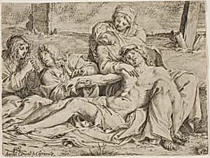 Christ of Caprarola by Annibale Carracci