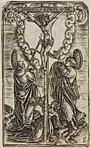 Christ on the Cross by Master S