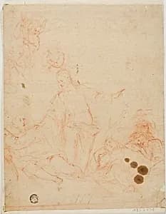 Christ Rebuking a Disciple in the Garden by Unknown Italian