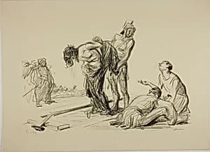 Christ Stripped of His Clothes by Jean Louis Forain