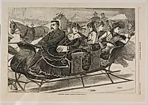 Christmas Belles by Winslow Homer