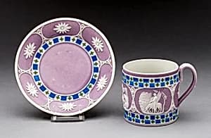 Coffee Can and Saucer